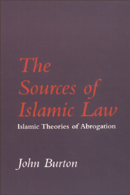 Book cover of: Sources of Islamic Law