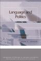 Book cover of: Language and Politics. By: John E. Joseph
