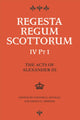 Book cover of: Acts of Alexander III King of Scots 1249 -1286