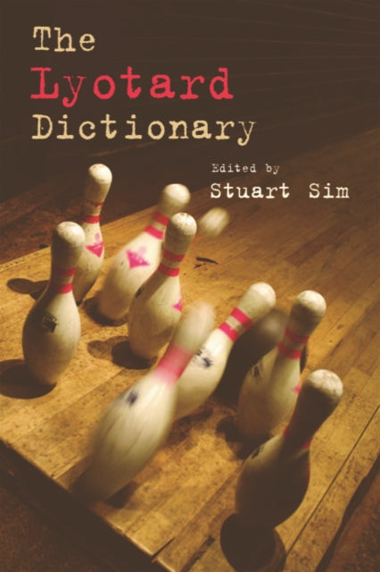 Book cover of: Lyotard Dictionary. By: Jean-François Lyotard