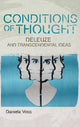Book cover of: Conditions of Thought. By: Daniela Voss