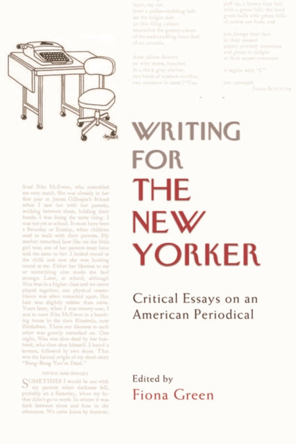 Book cover of: Writing for The New Yorker. By: Fiona Green