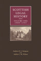 Book cover of: Scottish Legal History. By: Andrew R. C. Simpson