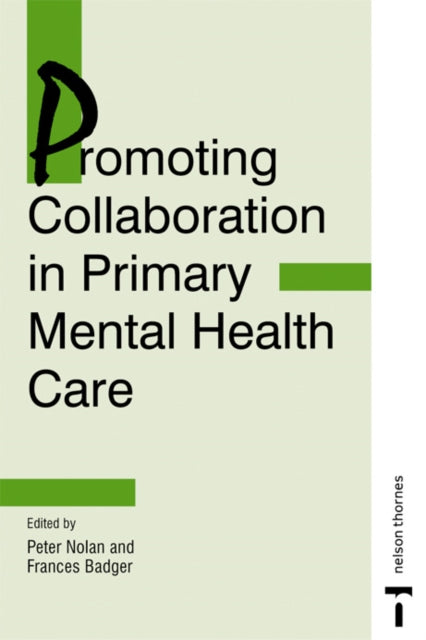 Book cover of: PROMO COLLAB PRIMARY MENTAL HEALTH CARE