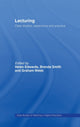 Book cover of: Lecturing. By: Helen Edwards