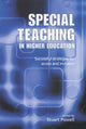 Book cover of: Special Teaching in Higher Education. By: Stuart Powell