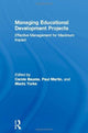 Book cover of: Managing Educational Development Projects. By: Carole Baume