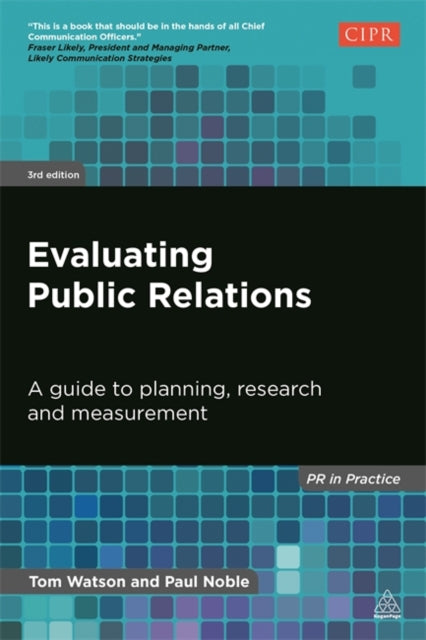 Book cover of: Evaluating Public Relations