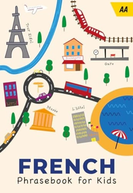 Book cover of: AA French Phrasebook for Kids. By: AA Publishing