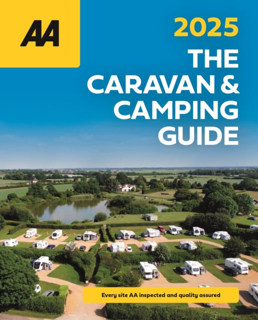 Book cover of: AA Caravan and Camping Guide 2025