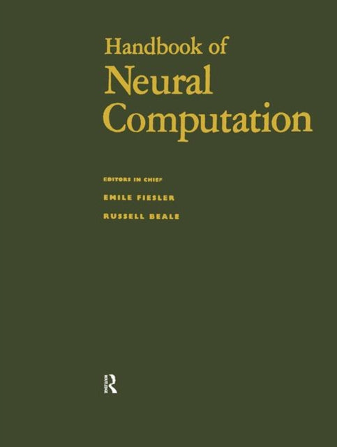Book cover of: Handbook of Neural Computation