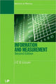 Book cover of: Information and Measurement. By: J.C.G Lesurf