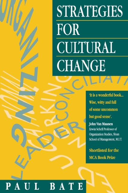 Book cover of: Strategies for Cultural Change