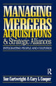 Book cover of: Managing Mergers Acquisitions and Strategic Alliances. By: Cary L. Cooper