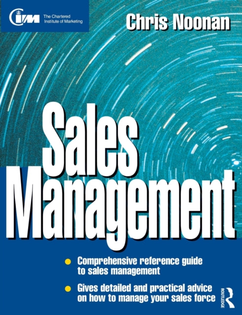 Book cover of: Sales Management. By: CHRIS NOONAN