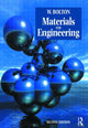 Book cover of: Materials for Engineering. By: W. Bolton