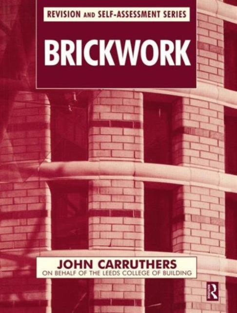Book cover of: Brickwork. By: John Carruthers