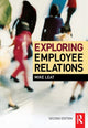 Book cover of: Exploring Employee Relations. By: Mike Leat