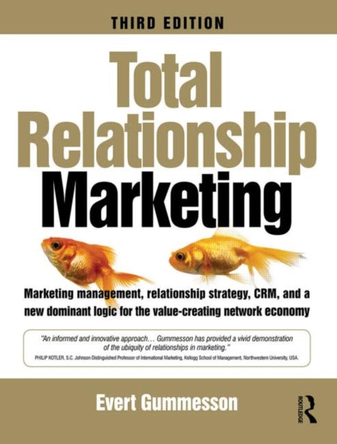 Book cover of: Total Relationship Marketing. By: Evert Gummesson