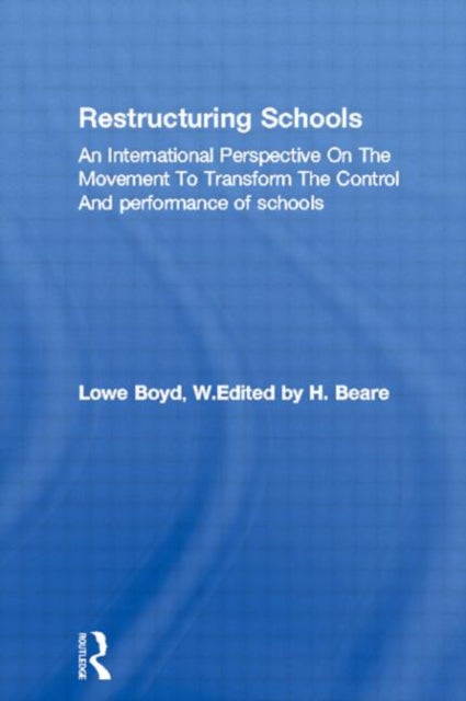 Book cover of: Restructuring Schools