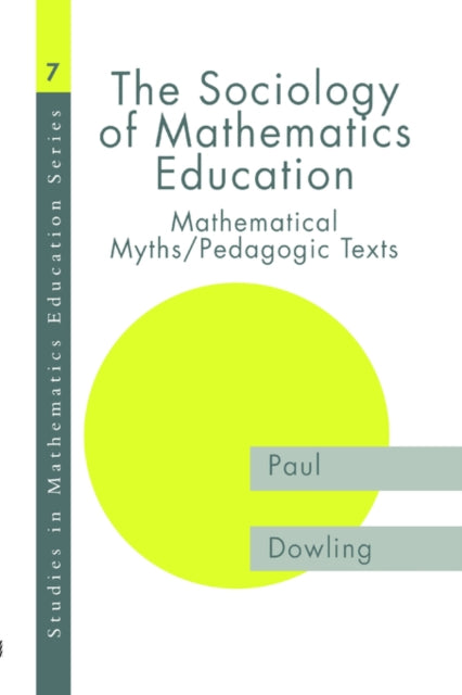 Book cover of: Sociology of Mathematics Education