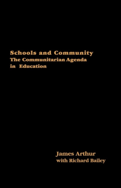 Book cover of: Schools and Community