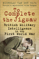 Book cover of: To Complete the Jigsaw. By: van der Bijl