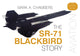 Book cover of: SR-71 Blackbird Story. By: Mark A. Chambers
