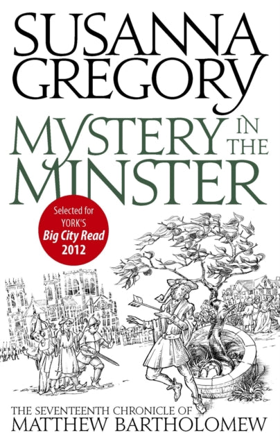 Book cover of: Mystery In The Minster. By: Susanna Gregory
