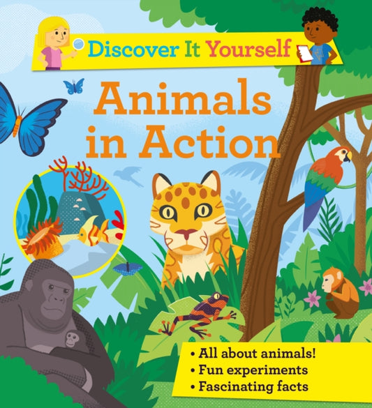 Book cover of: Discover It Yourself: Animals In Action. By: Sally Morgan