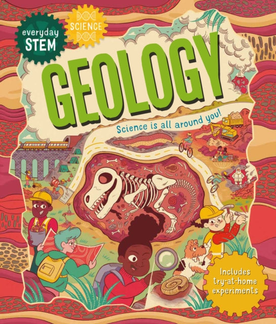 Book cover of: Everyday STEM Science-Geology. By: Robbie Cathro