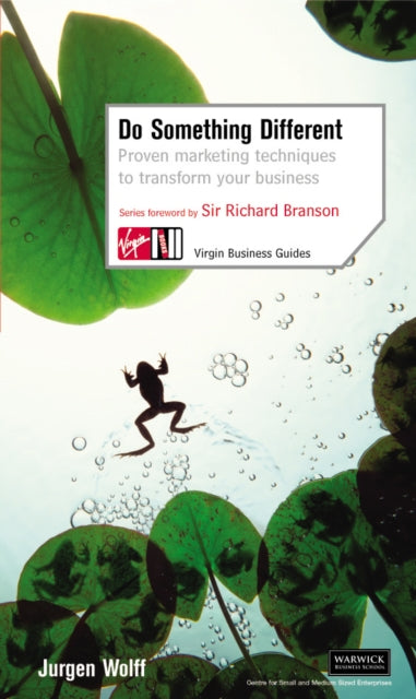 Book cover of: Do Something Different. By: Jurgen Wolff