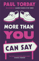Book cover of: More Than You Can Say