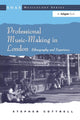 Book cover of: Professional Music-Making in London