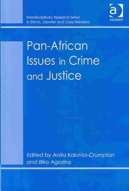 Book cover of: Pan-African Issues in Crime and Justice