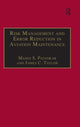 Book cover of: Risk Management and Error Reduction in Aviation Maintenance. By: Manoj S. Patankar