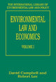Book cover of: Environmental Law and Economics, Volumes I and II