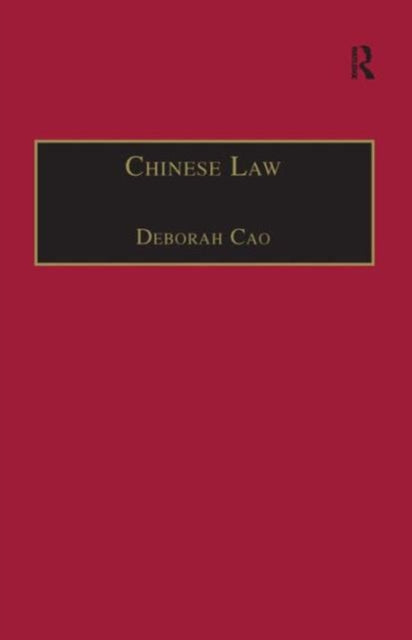 Book cover of: Chinese Law