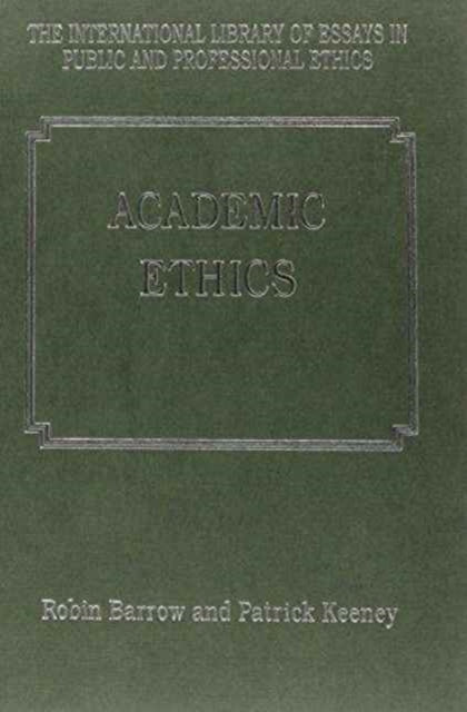 Book cover of: Academic Ethics