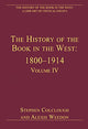 Book cover of: History of the Book in the West: 1800?1914. By: Alexis Weedon