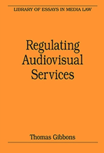 Book cover of: Regulating Audiovisual Services
