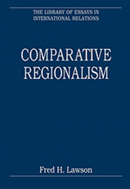 Book cover of: Comparative Regionalism
