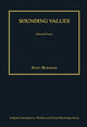 Book cover of: Sounding Values. By: Scott Burnham