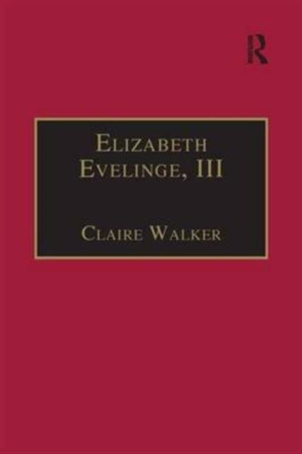 Book cover of: Elizabeth Evelinge, III. By: Claire Walker