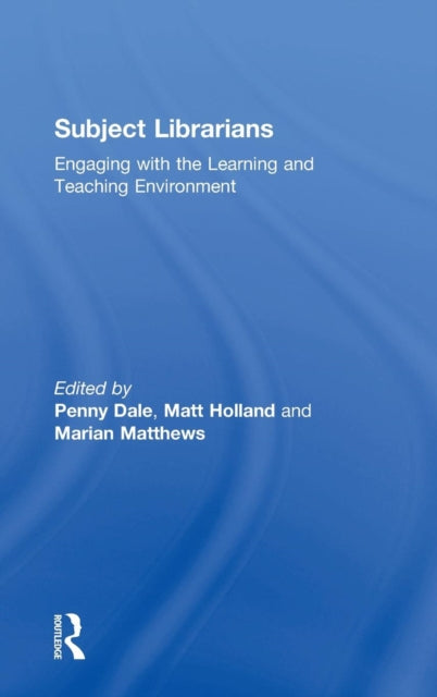 Book cover of: Subject Librarians