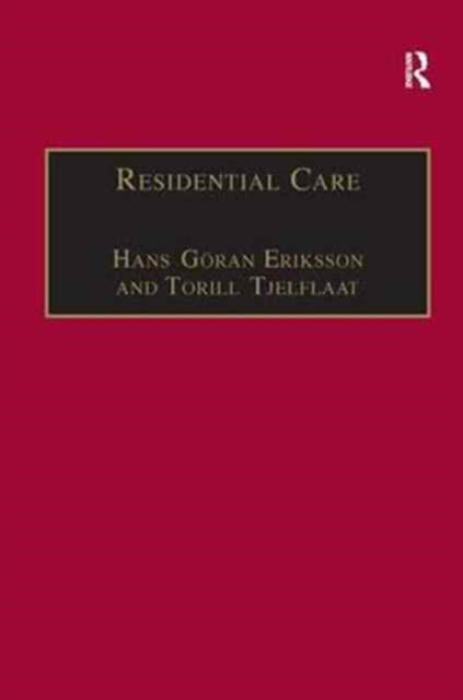 Book cover of: Residential Care