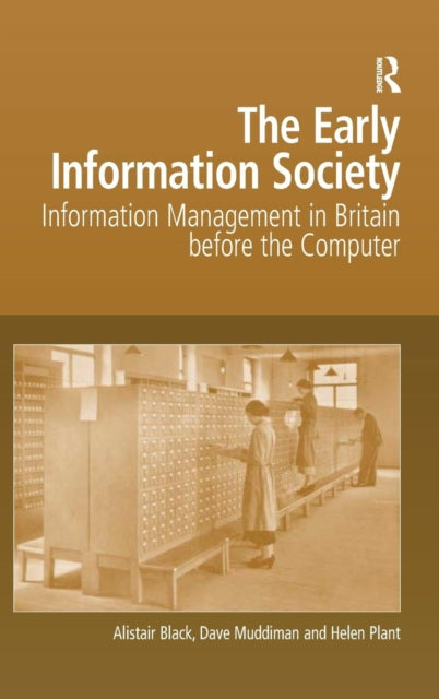 Book cover of: Early Information Society. By: Alistair Black