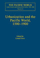 Book cover of: Urbanization and the Pacific World, 1500–1900. By: Lionel Frost