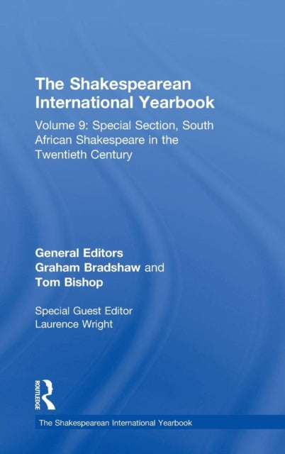 Book cover of: Shakespearean International Yearbook