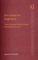 Book cover of: Decisions to Imprison. By: Rasmus H. Wandall